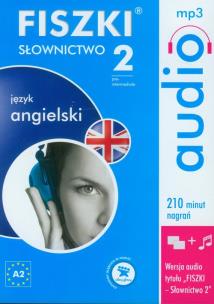 Okładka książki FISZKI Język angielski Słownictwo 2 pre-intermediate CD mp3