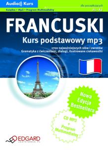 Okładka książki Francuski - Kurs podstawowy MP3