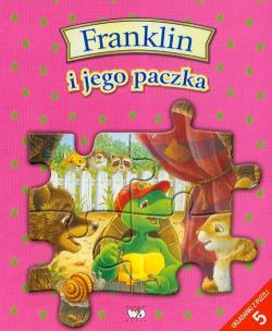 Okładka książki Franklin i jego paczka + puzzle