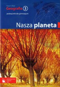 Okładka książki Geografia 3 Podręcznik Nasza planeta