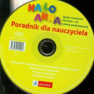 Okładka książki Hallo Anna 1 Poradnik nauczyciela