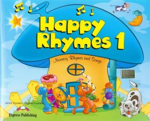 Okładka książki Happy Rhymes 1 Pupils Book + CD + DVD