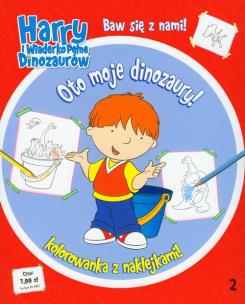 Opakowanie Harry i wiaderko pełne dinozaurów Oto moje dinozaury