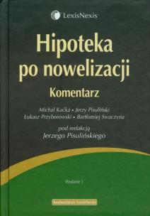 Okładka książki Hipoteka po nowelizacji Komentarz