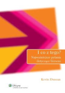 Okładka książki I co z tego