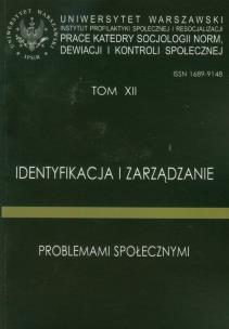 Opakowanie Identyfikacja i zarządzanie problemami społecznymi t.12