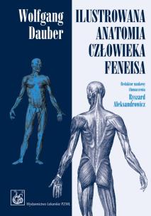 Okładka książki Ilustrowana anatomia człowieka Feneisa  PZWL