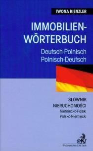 Okładka książki Immobilien woerterbuch Słownik nieruchomości niemiecko-polski polsko-niemiecki