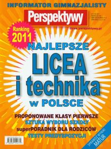 Opakowanie Informator gimnazjalisty 2011 Najlepsze licea i technika w Polsce