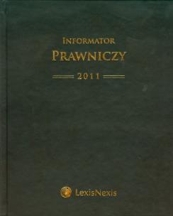 Opakowanie Informator Prawniczy 2011 A4 granatowy
