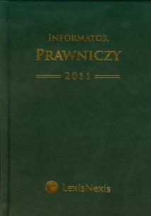 Opakowanie Informator Prawniczy 2011 A5 zielony