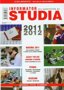 Opakowanie Informator Studia 2011/2012