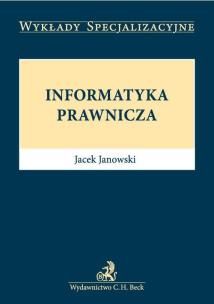 Okładka książki Informatyka prawnicza