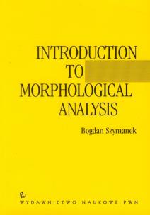 Okładka książki Introduction to Morphological Analysis