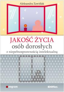 Okładka książki Jakość życia osób dorosłych z niepełnospr. intel.