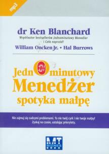 Okładka książki Jednominutowy Menedżer spotyka małpę MP3 - Audiobook