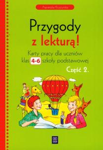 Okładka książki J.polski SP Przygoda z lekturą 4-6 cz.2 WSIP