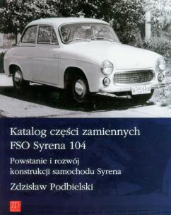 Okładka książki Katalog części zamiennych FSO Syrena 104