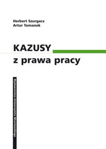 Okładka książki Kazusy z prawa pracy