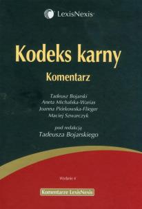 Okładka książki Kodeks karny Komentarz
