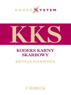 Okładka książki Kodeks Karny Skarbowy