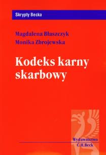 Okładka książki Kodeks karny skarbowy