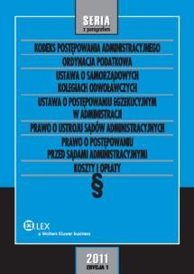 Opakowanie Kodeks postępowania administracyjnego Ordynacja podatkowa Ustawa o samorządowych kolegiach odwoławczych
