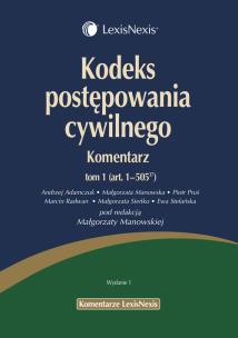 Opakowanie Kodeks postępowania cywilnego