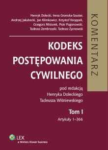 Opakowanie Kodeks postępowania cywilnego Komentarz t.1