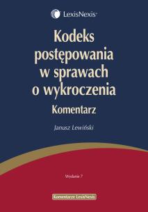 Okładka książki Kodeks postępowania w sprawach o wykroczenia Komentarz