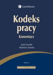Okładka książki Kodeks pracy Komentarz
