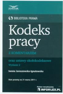 Okładka książki Kodeks Pracy z komentarzem
