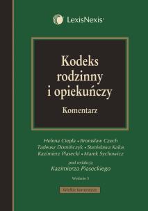 Okładka książki Kodeks rodzinny i opiekuńczy Komentarz