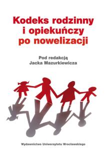 Opakowanie Kodeks rodzinny i opiekuńczy po nowelizacji