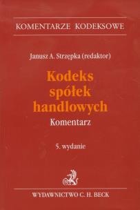 Opakowanie Kodeks Spółek Handlowych Komentarz