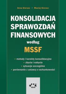 Okładka książki Konsolidacja sprawozdań finansowych według MSSF