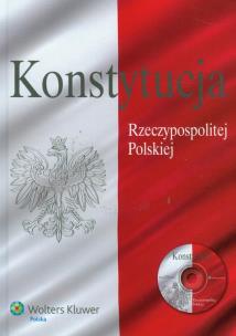 Okładka książki Konstytucja Rzeczypospolitej Polskiej z płytą CD
