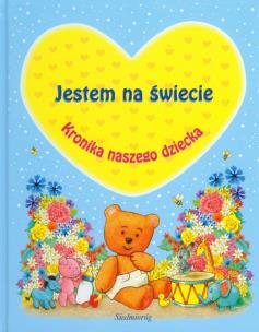 Okładka książki Kronika naszego dziecka - niebieska SIEDMIORÓG
