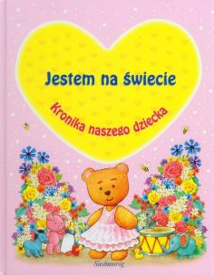 Okładka książki Kronika naszego dziecka - różowa SIEDMIORÓG