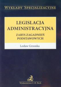 Okładka książki Legislacja administracyjna