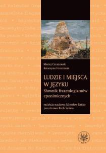 Okładka książki Ludzie i miejsca w języku