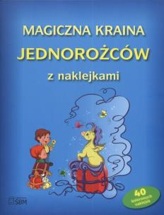 Opakowanie Magiczna kraina jednorożców z naklejkami