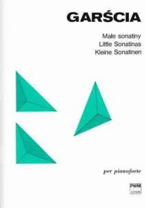 Okładka książki Małe sonatiny na fortepian