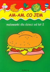 Okładka książki Malowanki Am Am Co jem