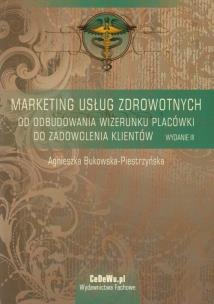 Okładka książki Marketing usług zdrowotnych