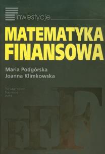 Okładka książki Matematyka finansowa