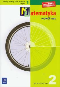 Okładka książki Matematyka wokół nas 2 Karty pracy dla ucznia część 1