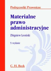 Okładka książki Materialne prawo administracyjne