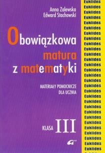 Okładka książki Matura Obowiązkowa matura z matematyki 3