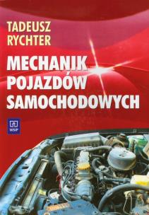 Okładka książki Mechanik pojazdów samoch. Rychter wyd 2006 WSiP